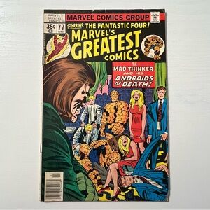 Marvel's Greatest Comics #68 The Fantastic Four Jan 1977 NS Bronze Age VG